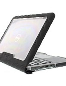 Gumdrop DT-DL3380-BLK DropTech Case for Dell Chromebook 3380 and Latitude 3380 13-inch Laptops - Black