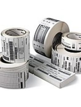 Intermec E03471 4-Roll Duratran II Paper Label Tag with a Sensor Mark - 4.125 x 9.5 inches - White