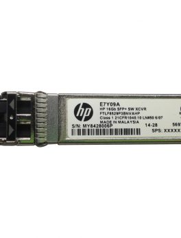 HPE 16 GB SFP+ Short Wave Extended Temp Transceiver - For Data Networking, Optical Network - 1 10GBase-SW - Optical Fiber10 Gigabit Ethernet - 10GBase-SW - 10 Gbit/s