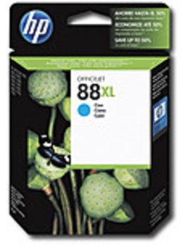 HP C9391AN140 88L Ink-jet Ink Cartridge - Cyan