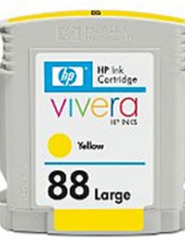 HP C9393AN140 No. 88 Ink Cartridge for Officejet Pro K550 Series Eas - Yellow