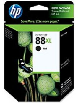 HP C9396AN140 88XL Ink-jet Cartridge for Officejet Pro K550 Printer - Upto 2450 Pages - Black