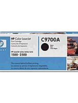 HP C9700A Black Print Cartridge for Color LaserJet 1500/2500