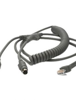Honeywell CBL-720-300-C00 9.84 Feet Keyboard Wedge Coiled Cable - PS/2 - Black