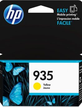 HP 935 (C2P22AN) Original Ink Cartridge - Inkjet - 400 Pages - Yellow - 1 Each