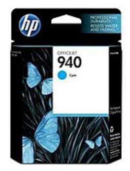 HP C4903AN140 940 Cyan Print Cartridge for Officejet Pro 8000, 8000 Wireless, 8500 All-in-One Printers - 900 Pages