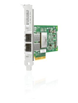 HPE 82Q 8Gb 2-port PCIe Fibre Channel Host Bus Adapter - 2 x - PCI Express - 8 Gbit/s - 2 x Total Fibre Channel Port(s) - Plug-in Card