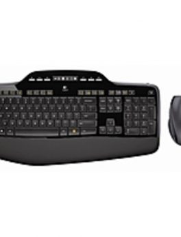 Logitech 920-002416 MK710 RF Wireless Ergonomic Desktop Set - 2.4 GHz - External - USB - Black