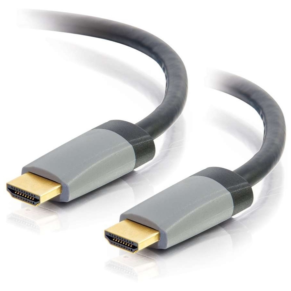 C2G 50626 5ft Select High Speed HDMI Cable with Ethernet M/M - In-Wall CL2-Rated - HDMI for Audio/Video Device - 5 ft - 1 x HDMI (Type A) Male Digital Audio/Video - 1 x HDMI (Type A) Male Digital Audio/Video - Gold Plated - Shielding - Black