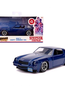 Billy's Chevrolet Camaro Z28 Metallic Dark Blue Stranger Things (2016) TV Series Hollywood Rides 1/32 Diecast Model Car by Jada 31113