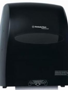 Kimberly Clark 036000099904 Hard Roll Paper Towel Dispenser - Black