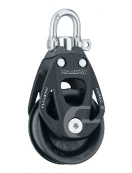 Harken 60mm Single Aluminum Element Block w/Swivel