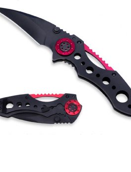 Mantis Isosceles Folder 2.5 in Black Blade Stainless Handle