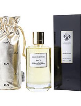 Mancera Gold Incense Eau De Parfum Spray 4 Oz For Men