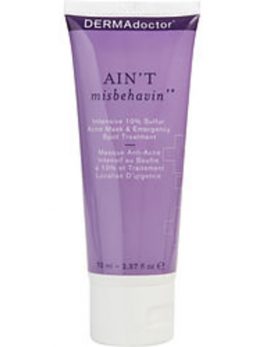 Dermadoctor Ain't Misbehavin" Intensive 10% Sulfur Acne Mask and Emergency Spot Treatment 2.3 Oz For Women