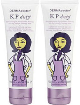 Dermadoctor Kp Duty Double Duty Dermatologist Formulated Therapy For Dry, Rough, Bumpy Skin - Dual Pack (2 X 120ml/4.06 Oz Tubes) For Women