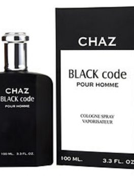 Chaz Black Code Eau De Cologne Spray 3.3 Oz For Men