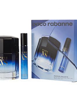 Pure Xs Edt Spray 3.4 Oz and Edt Spray .68 Oz (travel Edition) For Men