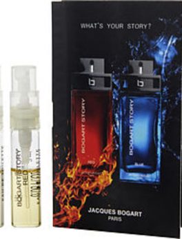 Bogart Story Variety Red and Blue And Both Are Edt Spray Vials For Men
