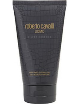 Roberto Cavalli Uomo Silver Essence Shower Gel 5 Oz For Men