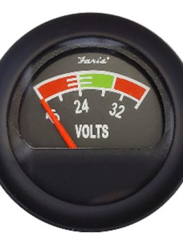 Faria 2" Voltmeter (16-36V)