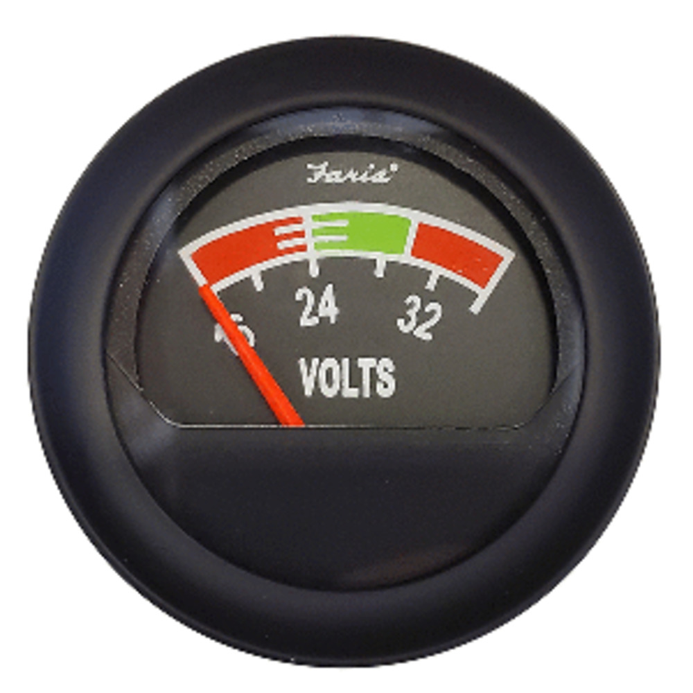 Faria 2" Voltmeter (16-36V)