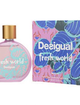 Desigual Fresh World Edt Spray 3.4 Oz For Women