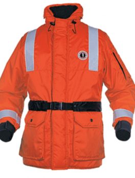 Mustang ThermoSystem Plus Coat - Medium - Orange/Black