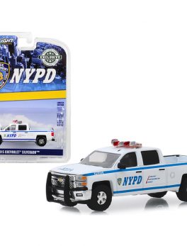 2015 Chevrolet Silverado Pickup Truck New York City Police Dept. (NYPD) Hobby Exclusive 1/64 Diecast Model Car by Greenlight 30093