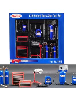 Binford Tools Garage Shop Tool Set of 7 pieces Home Improvement (1991-1999) TV Series 1/18 Diecast Replica by GMP 18938