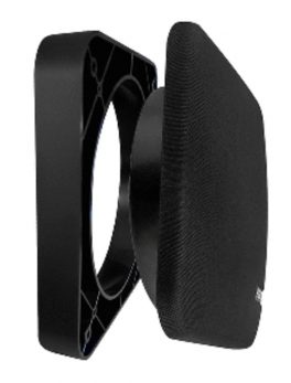 FUSION SM-X65SPB SM Series Single Surface Corner Spacers - Pair - Black