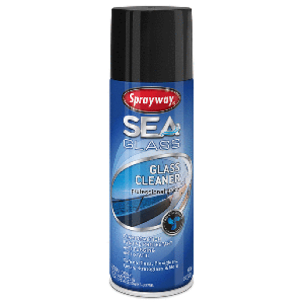 Sprayway Sea Glass Clear Vinyl Cleaner and Polish for Isinglass Strataglass, Lexan, and Plexiglass - 7oz *case of 6*