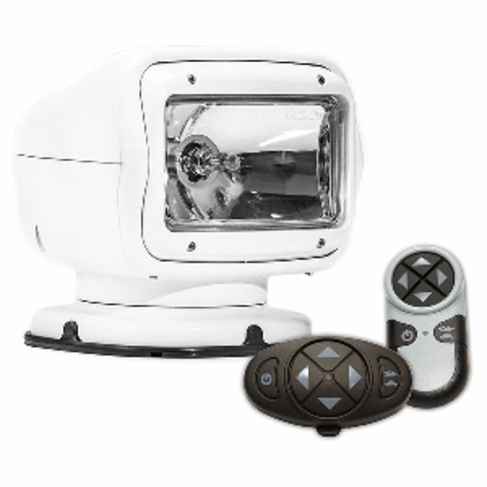 Golight Radioray GT Series Permanent Mount - White Halogen - Wireless Handheld and amp; Wireless Dash Mount Remotes