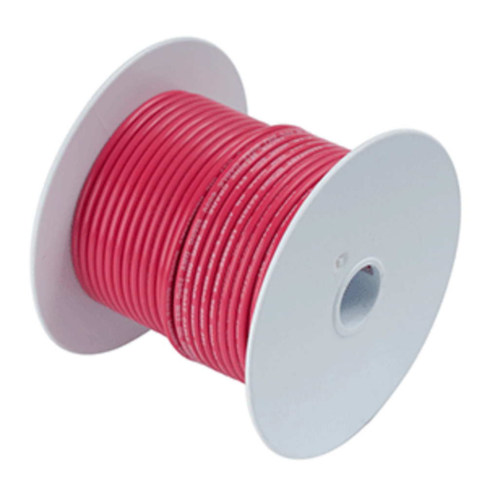 Ancor Red 8 AWG Tinned Copper Wire - 50"