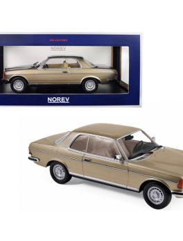 1980 Mercedes Benz 280 CE Champagne Metallic 1/18 Diecast Model Car by Norev 183702