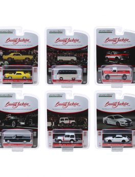 Barrett Jackson Scottsdale Edition Set of 6 Cars Series 4 1/64 Diecast Model Cars by Greenlight 37180SET