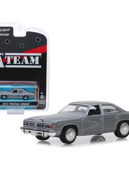 1977 Pontiac LeMans Gray The A-Team (1983-1987) TV Series Hollywood Series Release 25 1/64 Diecast Model Car by Greenlight 44850C