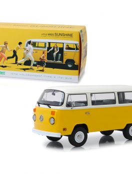 1978 Volkswagen Type 2 (T2) Bus Yellow with White Top Little Miss Sunshine (2006) Movie 1/18 Diecast Model by Greenlight 19051