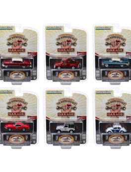 Busted Knuckle Garage 6 piece Set Series 1 1/64 Diecast Model Cars by Greenlight 39010SET