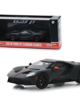 2019 Ford GT Carbon Series with Orange Accents 1/43 Diecast Model Car by Greenlight 86160