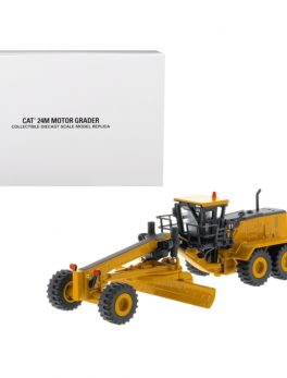 CAT Caterpillar 24M Motor Grader Elite Series 1/125 Diecast Model by Diecast Masters 85539