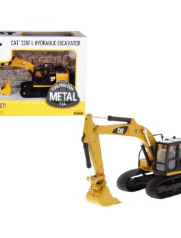 CAT Caterpillar 320F L Hydraulic Tracked Excavator 1/64 Diecast Model by Diecast Masters 85606