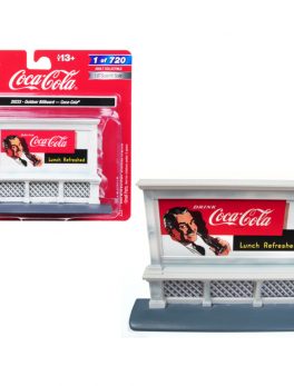 Outdoor Billboard Coca Cola for 1/87 (HO) Scale Models by Classic Metal Works 20233