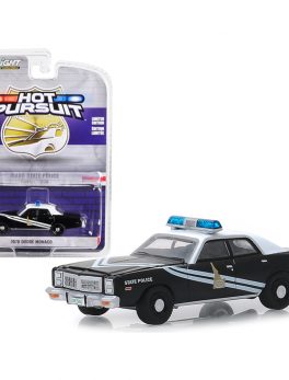 1978 Dodge Monaco Idaho State Police Black and White Hot Pursuit Series 31 1/64 Diecast Model Car by Greenlight 42880C