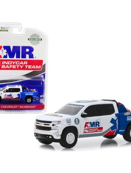 2019 Chevrolet Silverado Pickup Truck AMR IndyCar Safety Team with Safety Equipment in Truck Bed 1/64 Diecast Model Car by Greenlight 30036