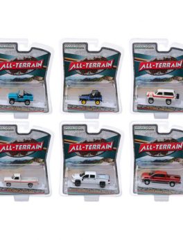 All Terrain Set of 6 pieces Series 8 1/64 Diecast Model Cars by Greenlight 35130SET