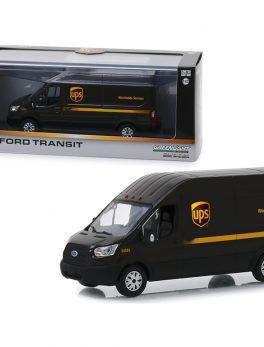 2018 Ford Transit High Roof Van United Parcel Service (UPS) Worldwide Services 1/43 Diecast Model by Greenlight 86169