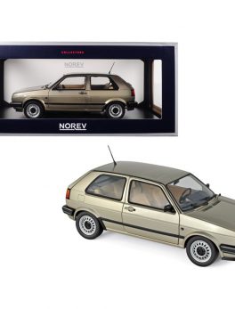 1988 Volkswagen Golf CL Metallic Beige 1/18 Diecast Model Car by Norev 188519