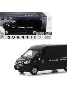 2015 Ford Transit Van Black FBI Academy Quantico Quantico (2015-2018) TV Series 1/43 Diecast Model Car by Greenlight 86157