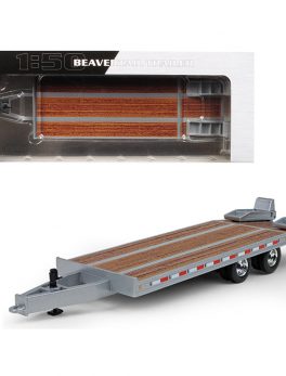 Beavertail Trailer Silver 1/50 Diecast Model by First Gear 50-3192